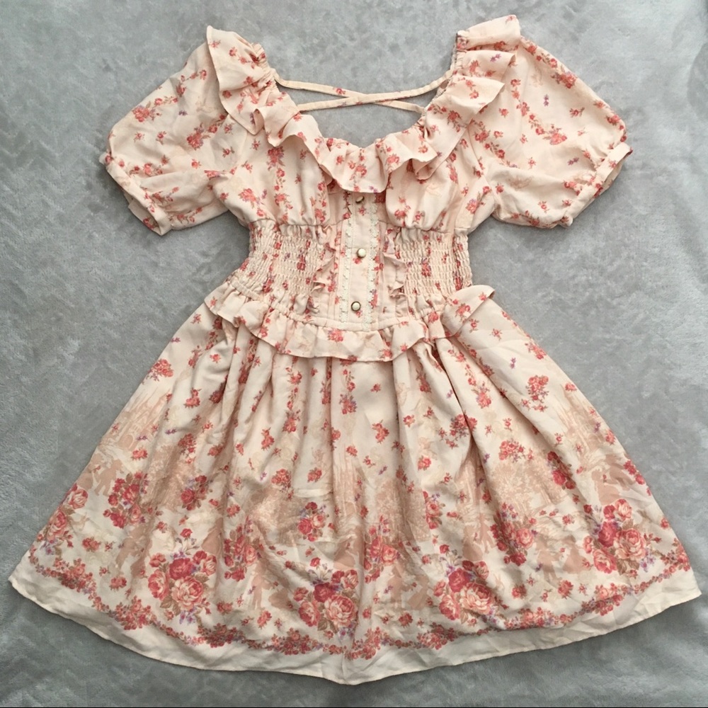 🌸 LIZ LISA | HANSEL & GRETEL DRESS (PINK)